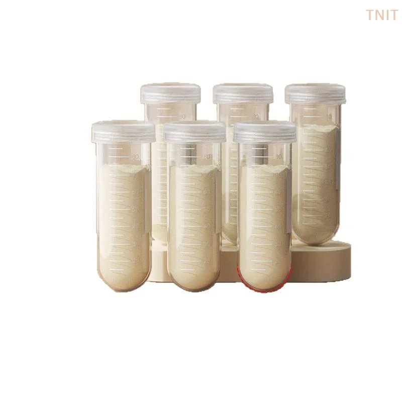 [J] Portable Milk Powder Refill Box With Storage Bag And Airtight Container For Travel