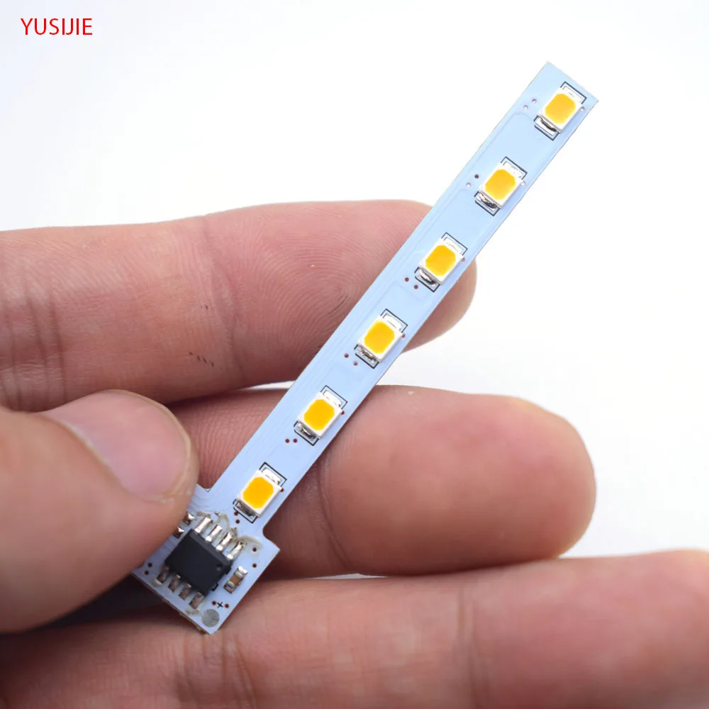 YUSIJIE-322 led flame PCB board flash lamp DIY model flame flash Christmas gift warm atmosphere light IC