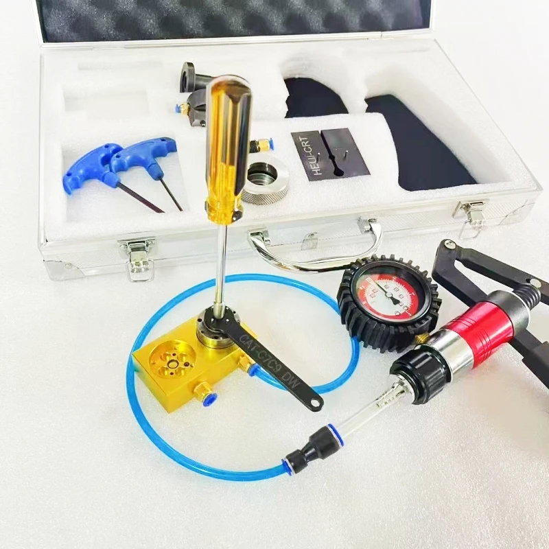 for CAT C7 C9 3126 HEUI Diesel Injector Control Valve Seal Test Armature Plate Removal Oil Valve Positioning Repair Tool Set
