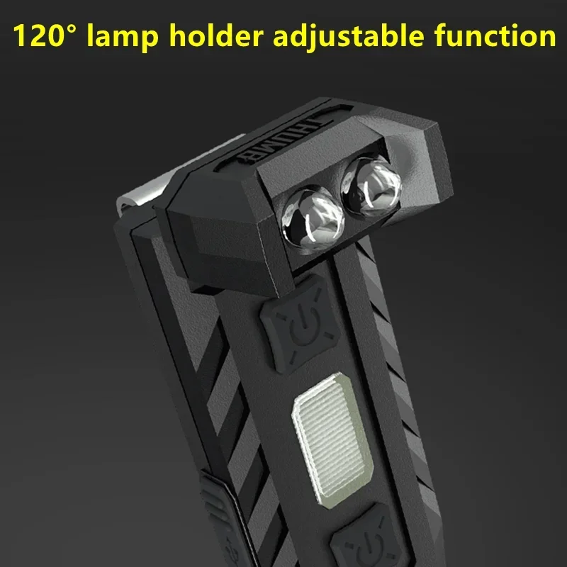 NITECORE THUMB worklight 2Xhigh-performance LED 85Lumens USB USB Rechargeable Mini Led Flashlight Keychain Light