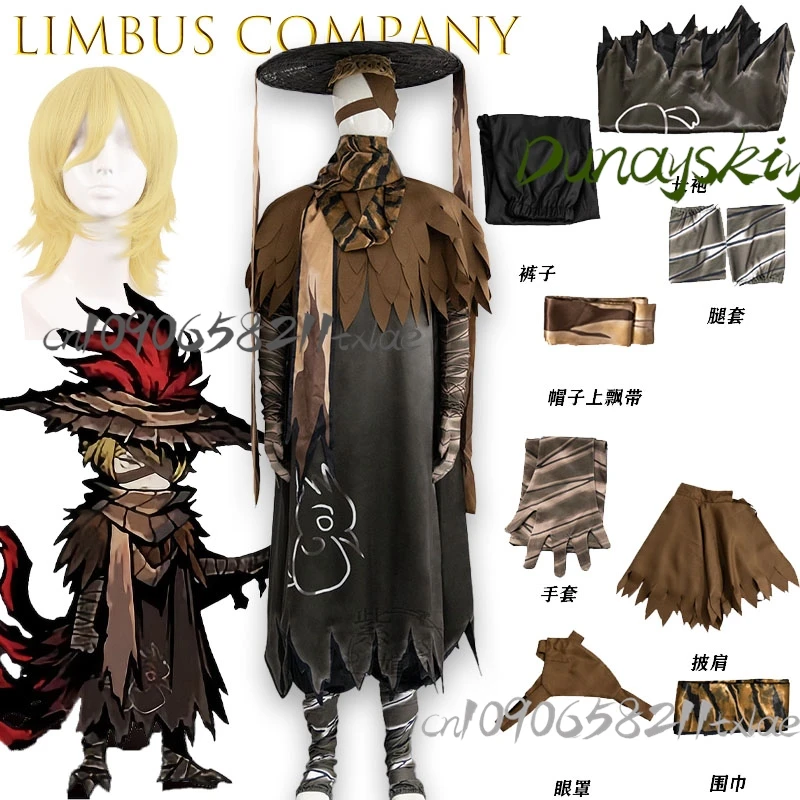 

Shop1104340175 Магазин Limbus Xiancai Black Beast Rooster Косплей Костюм Парик Хэллоуин Вечеринка Рождество Китайский Hanfu Крутой Костюм