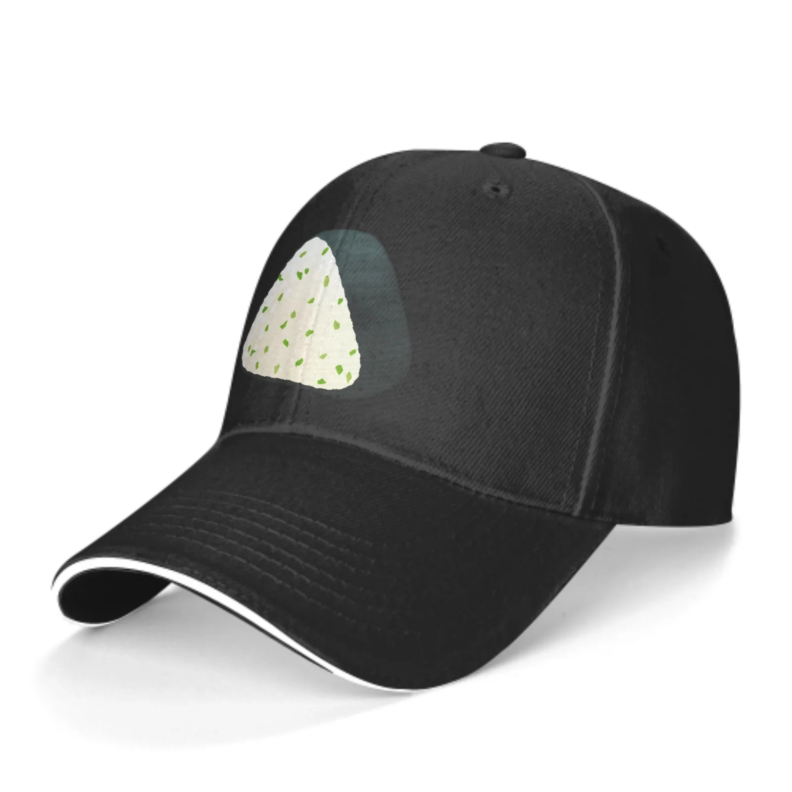 

Cute Icon Rice Ball Baseball Cap Sandwich Duck Tongue Hat Spring Summer For Men Women Fashion Daily Sports Outdoor Travel