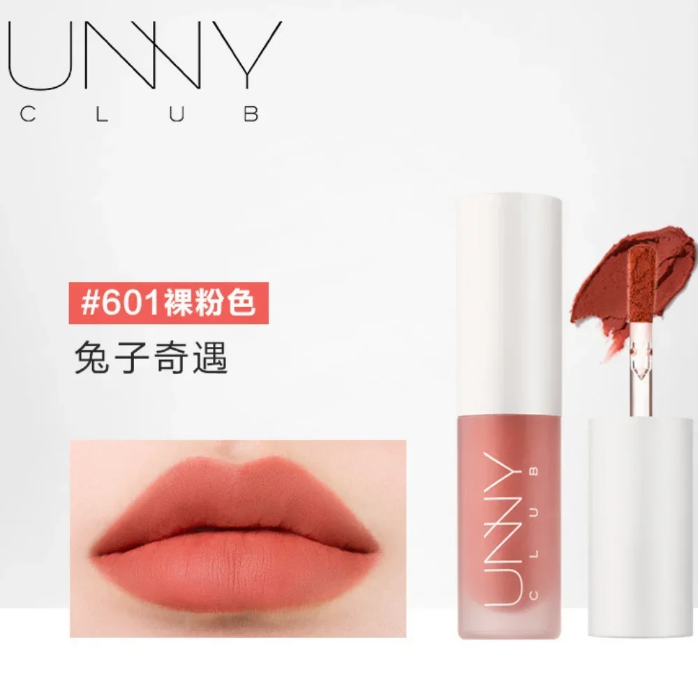 Unny Club Samt matte Tönung Lippen schlamm weichen Nebel samtig glatt lang anhaltende Frauen Schönheit flüssigen Lippenstift Lip gloss Make-up Kosmetik