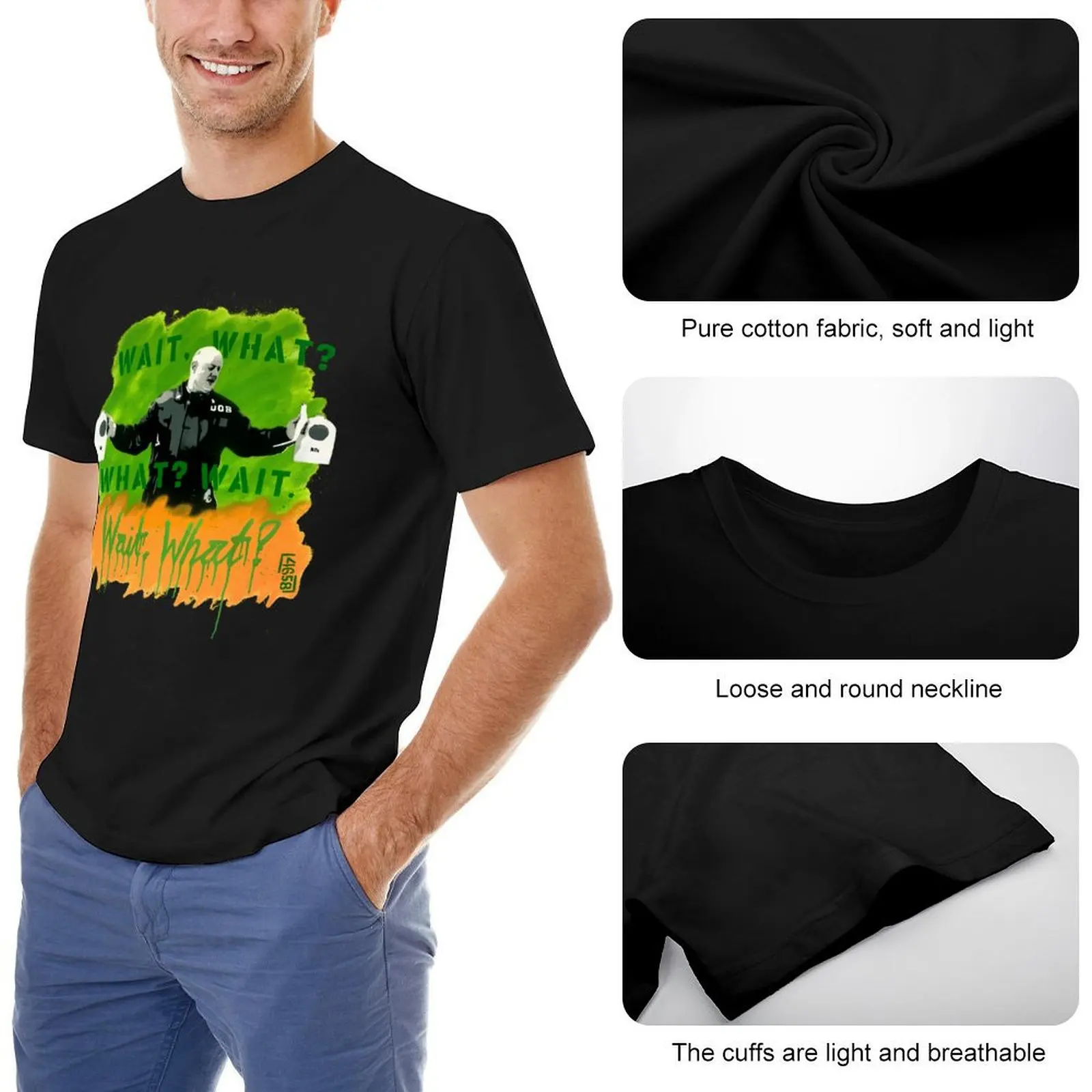 Wait, What? Dara O'Briain T-Shirt graphic tee shirt vintage graphic tee compression shirt men image 5