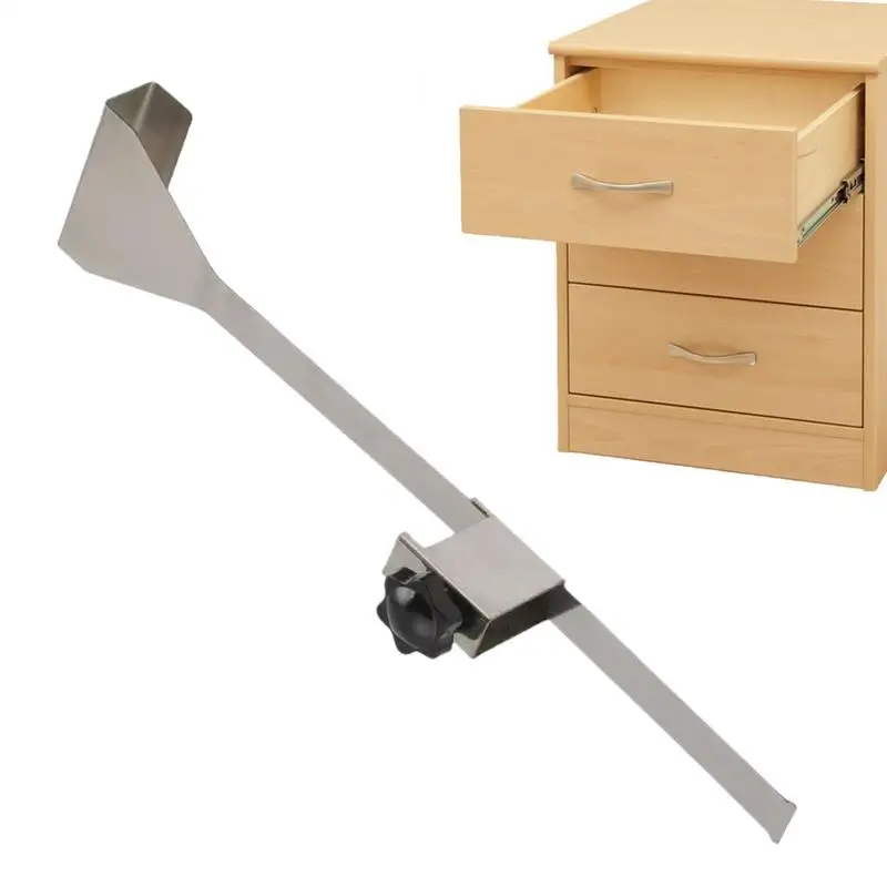 

Template For Cabinet Handles Drawer Locator Alignment Tool Adjustable Drill Hole Guide Professional Power Tool Accessory Jigs