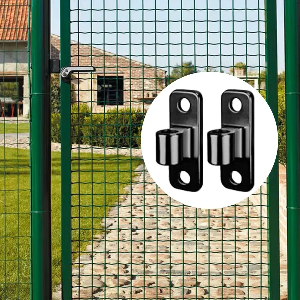 2-4pcs-gate-hinges-heavy-duty-black-galvanised-iron-rust-resistant-for-fence-barn-shed-doors-hardware