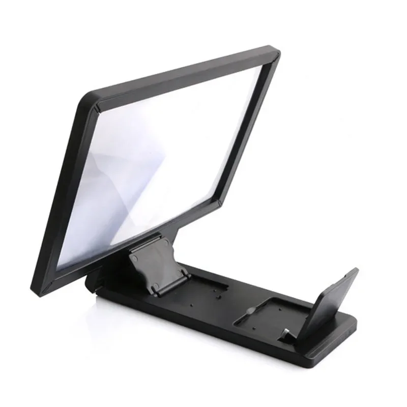 3d Cell Phone Screen Magnifier Hd Video Amplifier Stand Bracket Phones Screen Magnifier Foldable Mobile Phone Projector