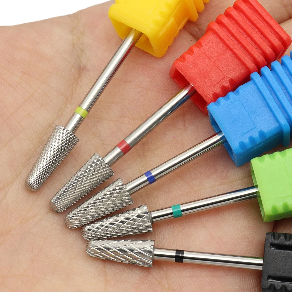 Umbrella-Shaped Alloy Nail Drill Bit – 2.35mm Shank Professional Manicure Pedicure Grinding Head Nail Art Tool view 5