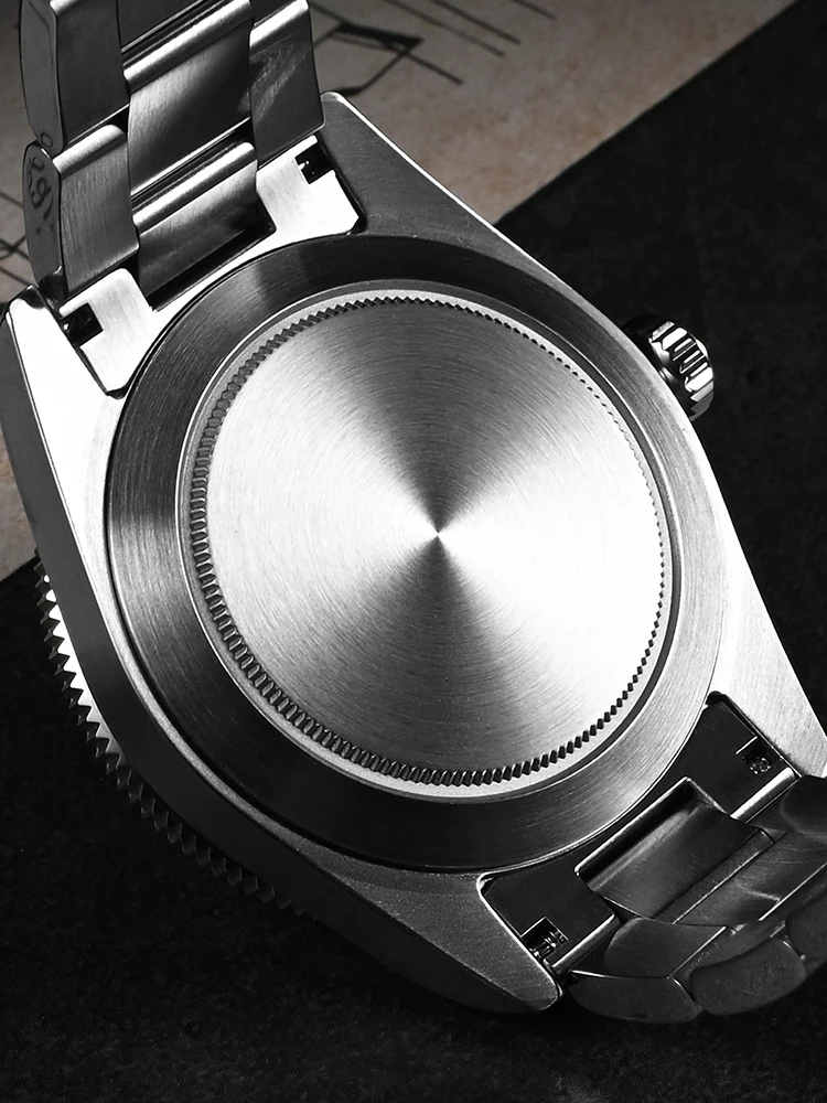 San Martin 2025 39mm Bidirectional Aluminum Bezel NH34 GMT Luxury Watch 3H Date Automatic Mechanical Sapphire Waterproof SN0109