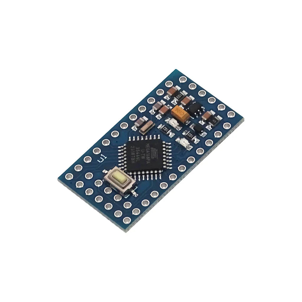 1pcs/lot Pro Mini 168/328 Atmega168 5V 16M / ATMEGA328P-MU 328P Mini ATMEGA328 5V/16MHz For Arduino Compatible Nano Module