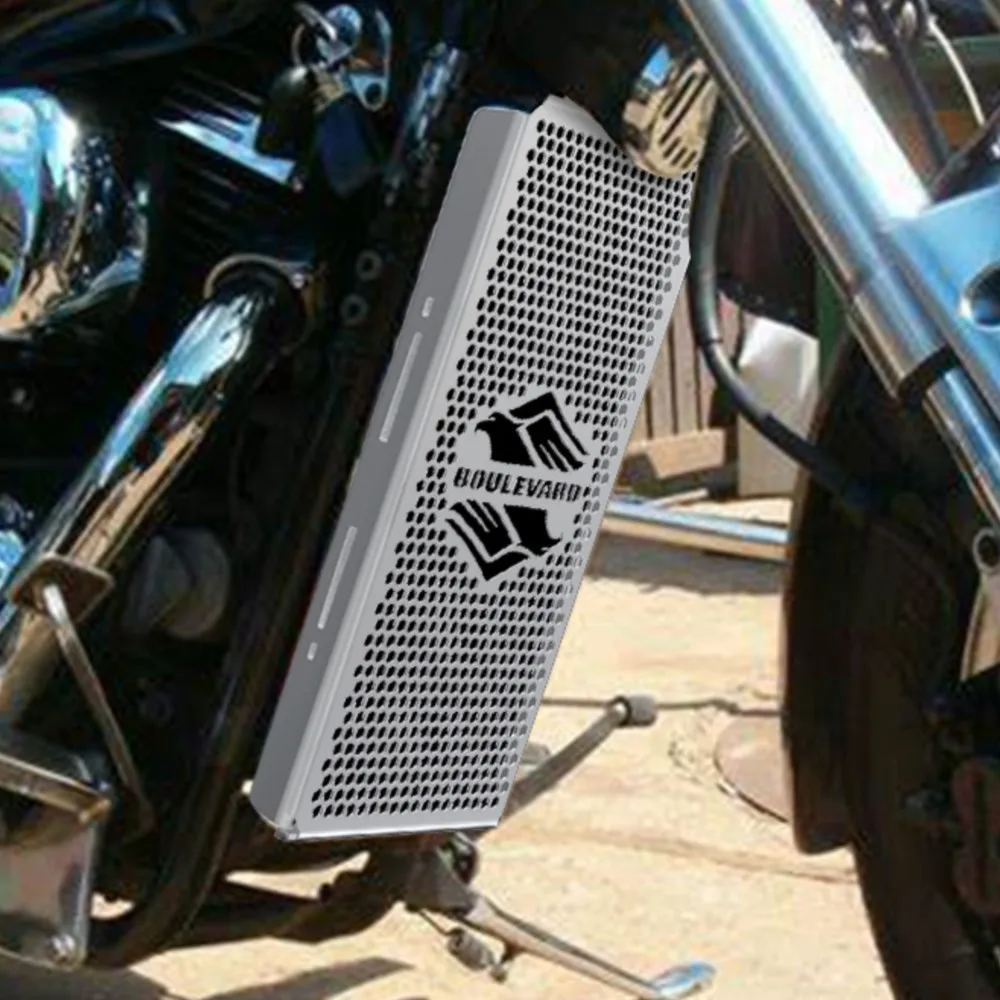 لسوزوكي بوليفارد C50 M50 VL 800 2005-2006-2007-2008-2009-2010-2024 المبرد الحرس غطاء مصبغة حامي VL800 الدخيل C800