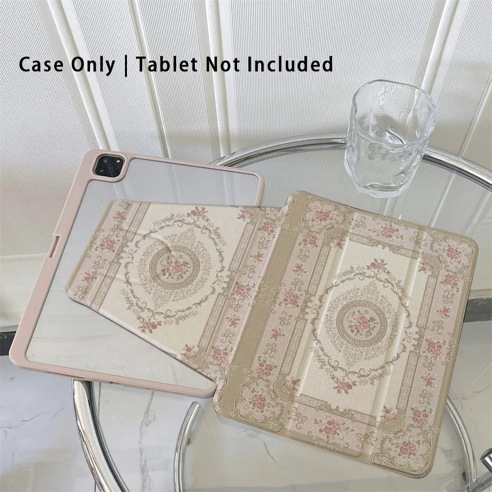 

360 ° Rotating Foldable Case to Easily Protect Your Pad: Compatible with iPad Air 6,Air 5,4,10,2024,air m3/a16 2025