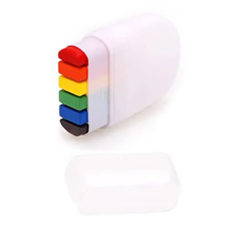 Fluorescent Paint Rainbow Face Paint Stick Face Painting Kits Professional Non Toxic for Support Marches Events Festival