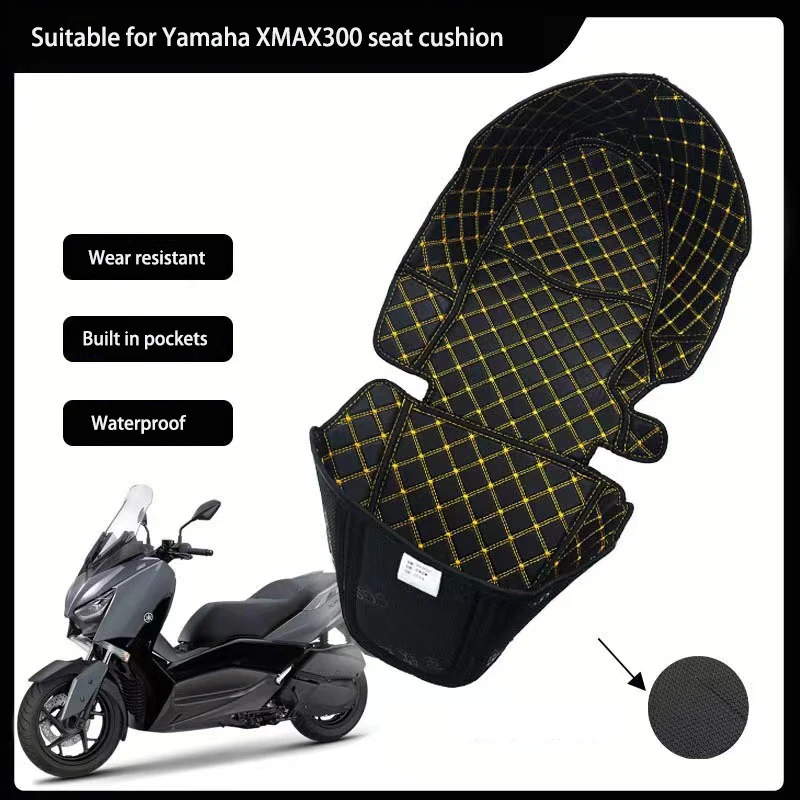 

Motorcycle Storage Box Liner Luggage Tank Cover Seat Bucket Pad Cargo Protector Guard For Yamaha XMAX 300 Seat Storage Box Mat