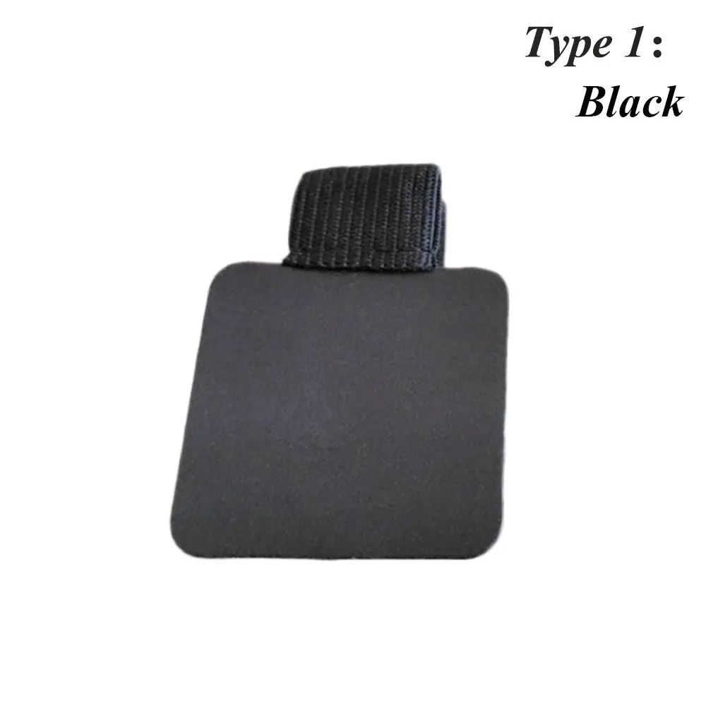 4 Pcs / Set Convenient Multicolor Self-Adhesive Pen Clips Pencil Elastic Loop Leather Self-adhesive Pens Holder