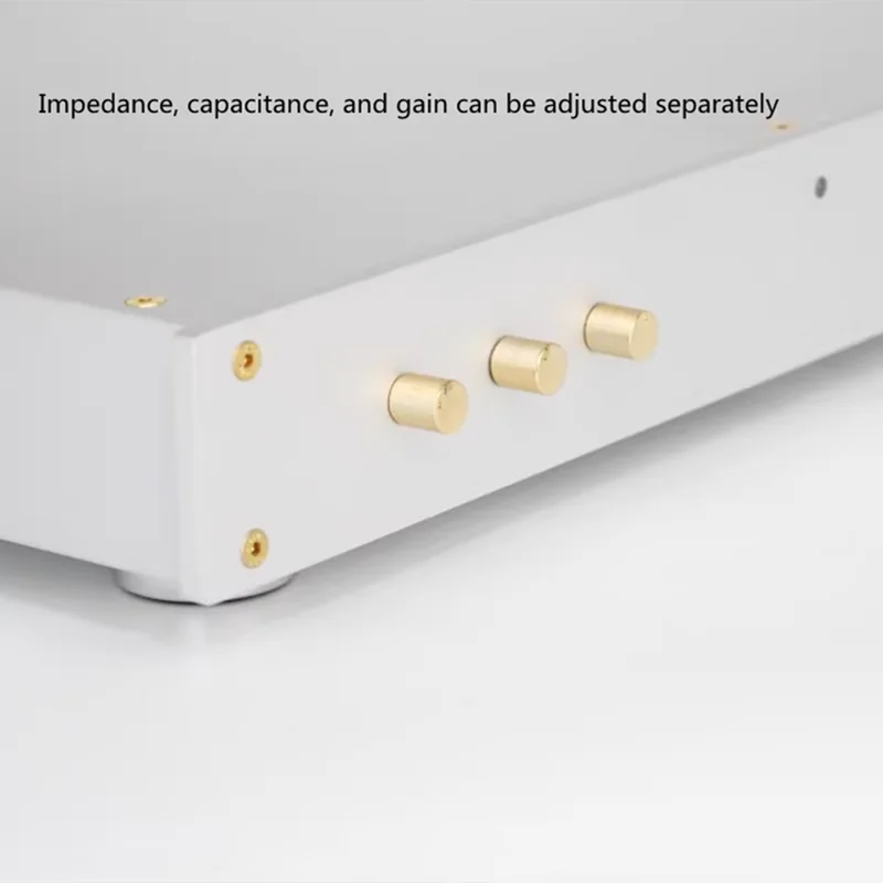 FFYX PH21S HIFI مشغل الشريط الأسود خرطوشة مكبر للصوت المتوازن المدخلات MC (RCA) MC (XLR) MM (RCA) استهلاك الطاقة 12 واط