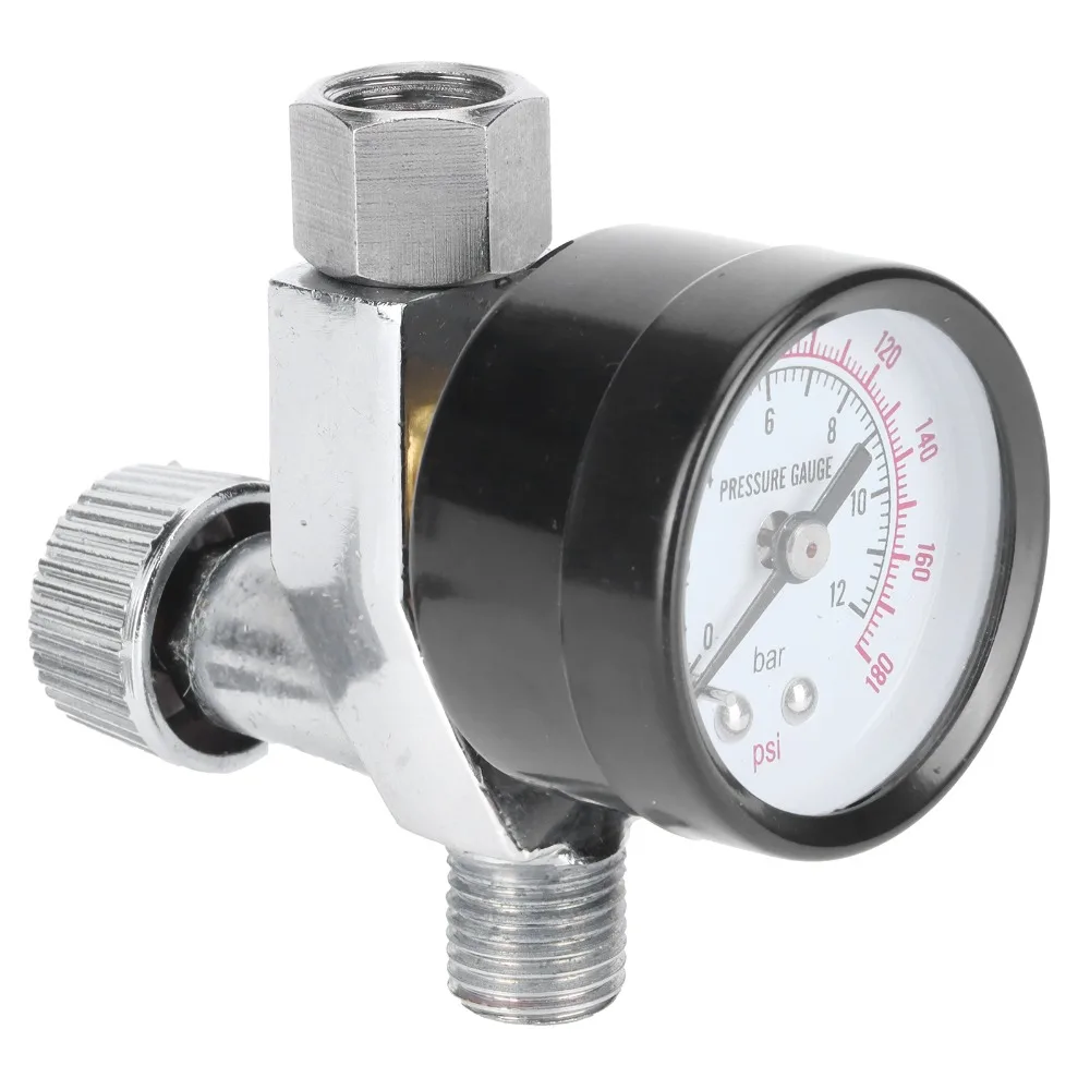 0-180 PSI Range Air Pressure Regulator Sensitive Precision Adjustable Air Regulator Pneumatic Tool Regulator Pneumatic Tools