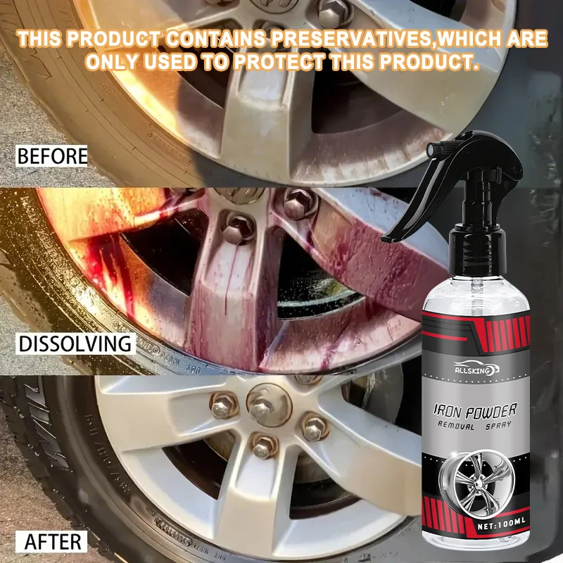 Auto Anti-Rost Entferner Rost Inhibitor Rost Entferner Entrosten Spray Auto Wartung Reinigung Metall Chrom Farbe Sauber Schmiermittel