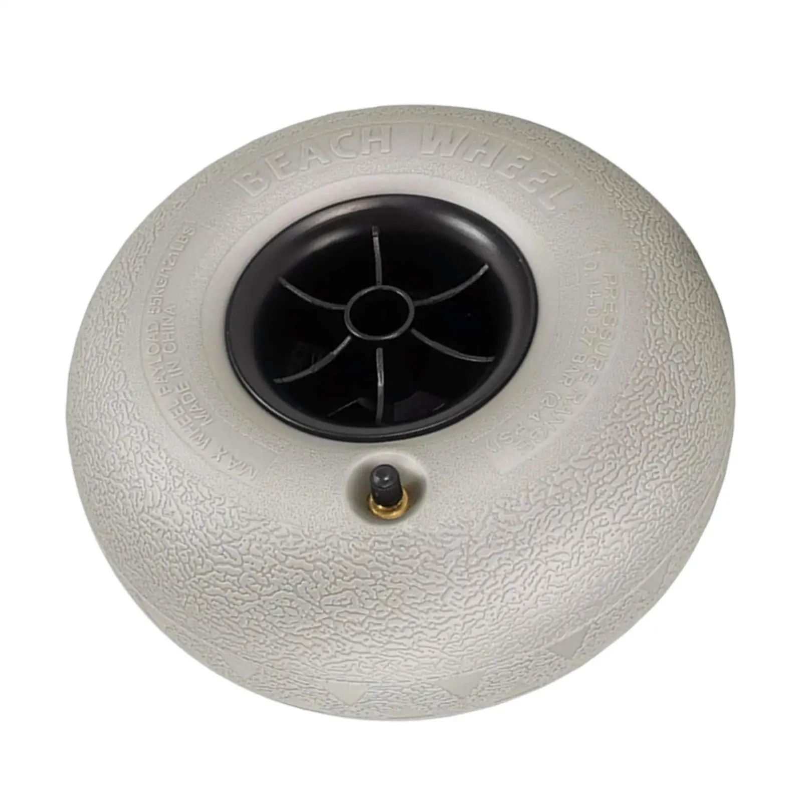 カヤックカートサンドバルーンホイールpvc交換用インフレータブルホイール、ディンギートロリー屋外用