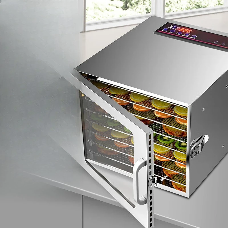 Commercial Dried Fruit Machine Household Complementary Food Fruit Tea Medicinal Materials Air Dryer 110V Pet Snack Dryer