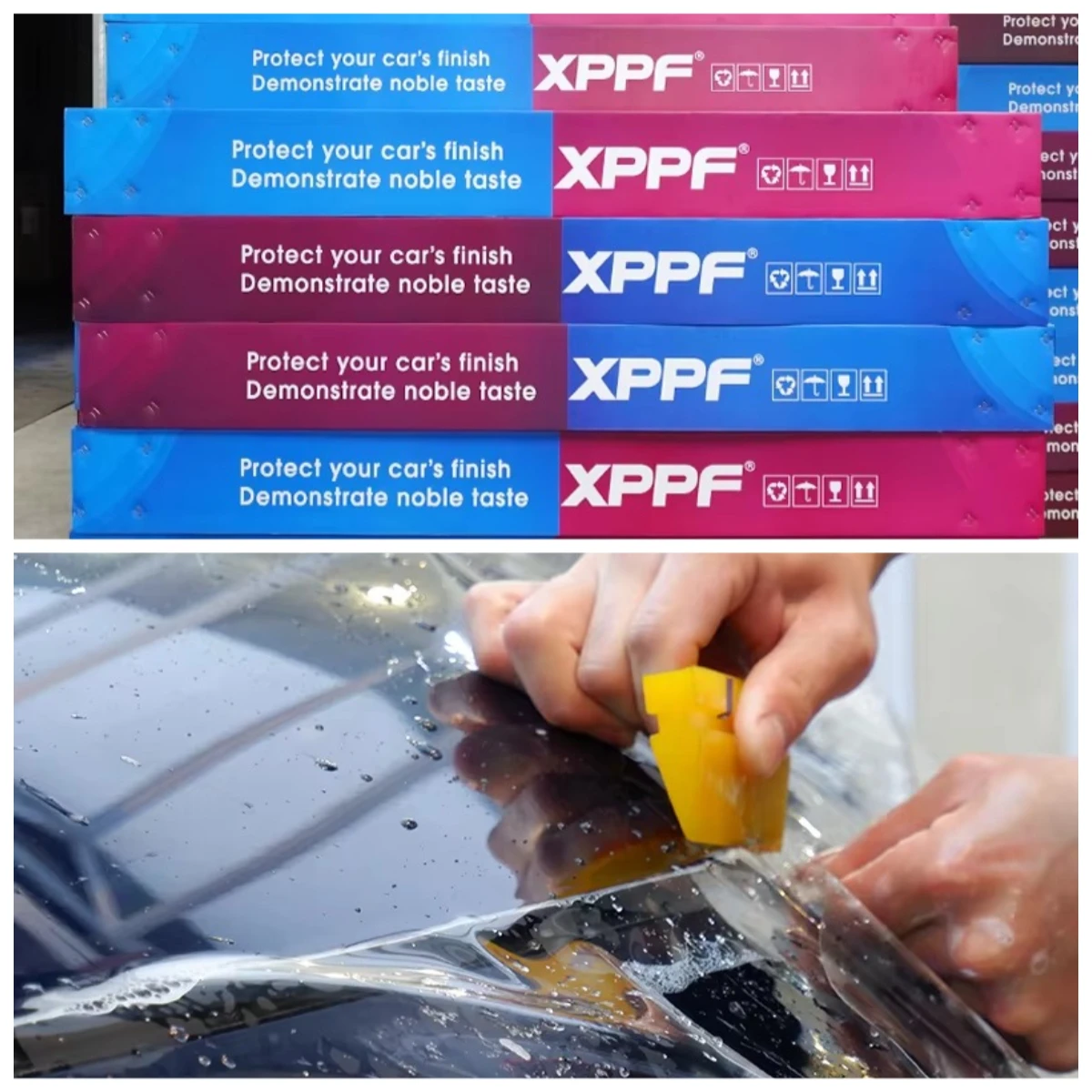 Great Deals：XPPF Factory Direct Sales: Premium American-Made Car Wrap TPU 7.5 Mil PPF Clear Self-Healing Automotive Protective F