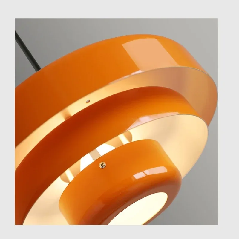 Modern Designer Bauhaus Multi-layer Cake Single-head Chandelier for Living Room Bedroom Dining Table Coffee Milk Tea Shop