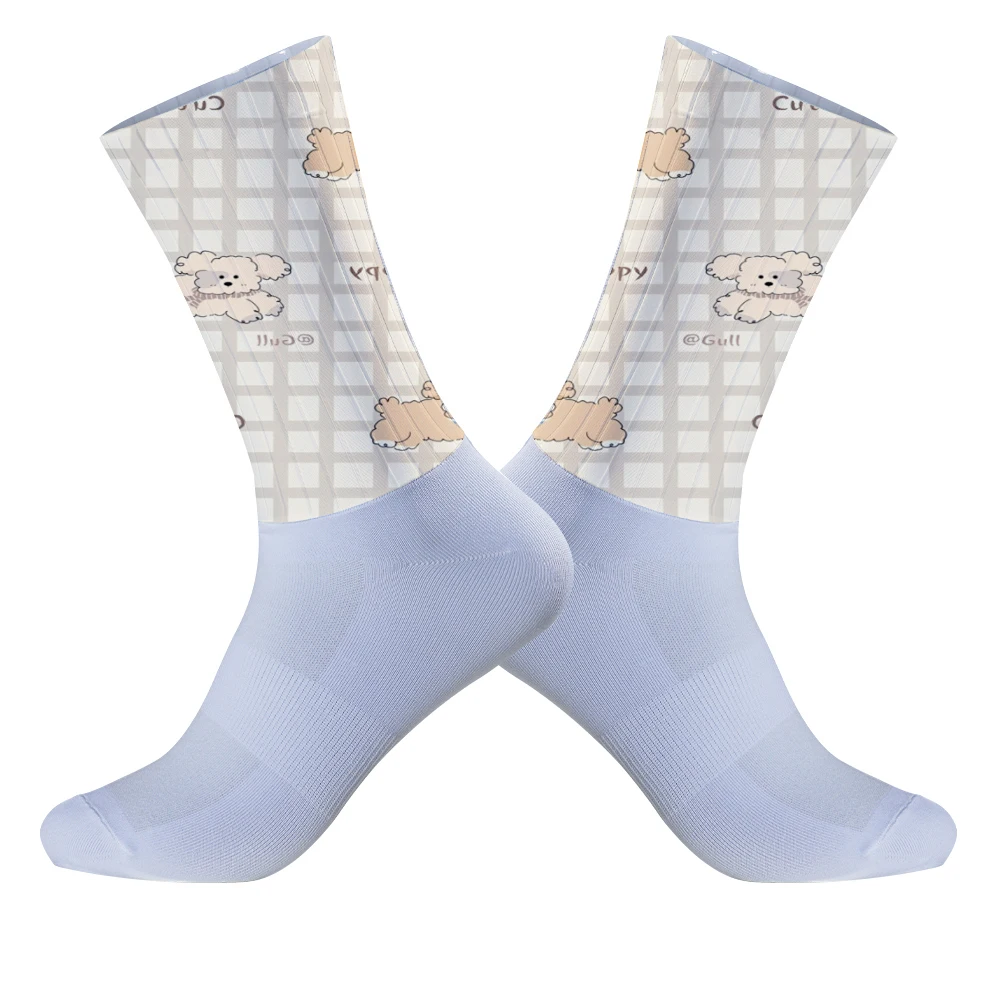 ถุงเท้าแปลกจักรยานส่วนบุคคลระบายอากาศผู้หญิงและผู้ชายกีฬาถุงเท้าวิ่ง