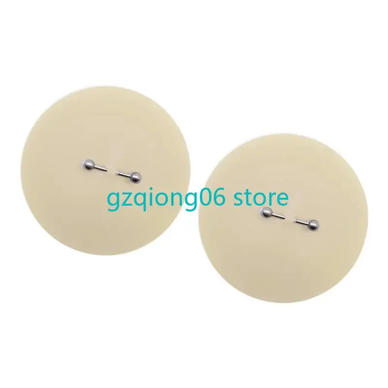 K3NF Womens Faux Perced Couvercle mamelon