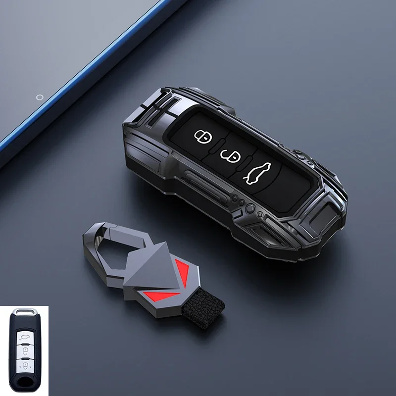 

Zinc Alloy Car Remote Key Case Shell For Trumpchi GAC GS3 GS5 GS6 Keyless Protector Holder Fob Accessories