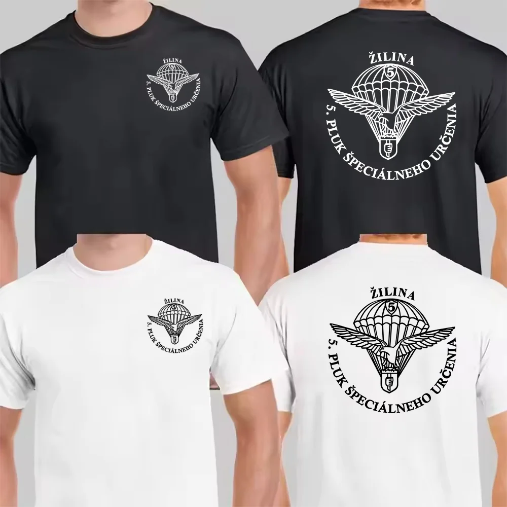 5th Special Purpose Regiment Slovakia Army Special Operation Forces Men T-Shirt Short Sleeve Casual Cotton O-Neck Summer T Shirt
