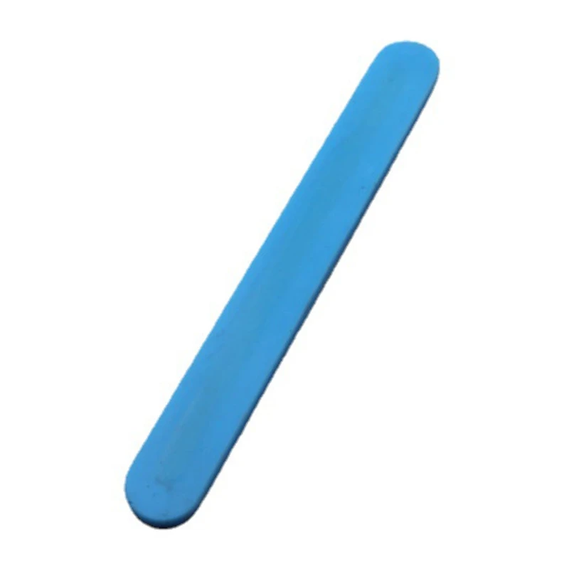 Bâtonnets d'agitation en Silicone bleu, outils colle en résine pour bricolage, bijoux artisanaux, tiges d'agitation agitateur