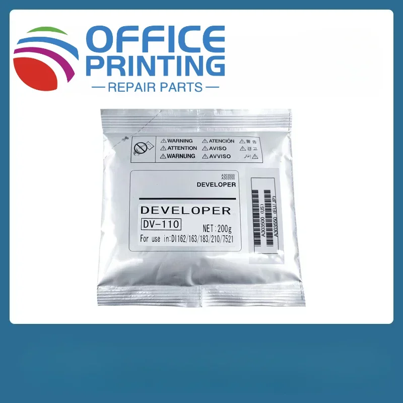 200G DV110 dv 110 DV-110 Developer Powder For Konica Minolta Bizhub 152 183 1611 2011 162 210 163 220 DI181 EP105A