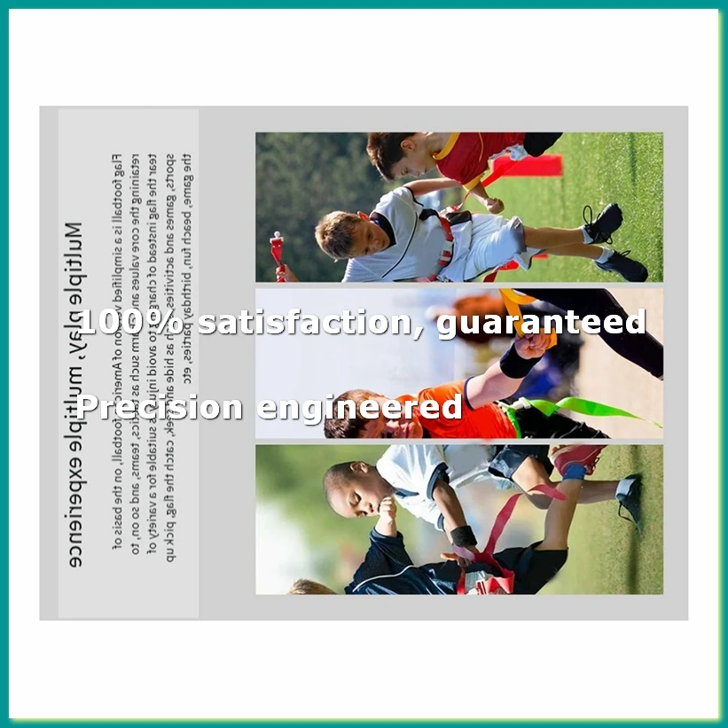 

Набор из 22 регулируемых поясов для флаг-футбола, комплект для спортивных тренировок и соревнований, синий+красный-FABY