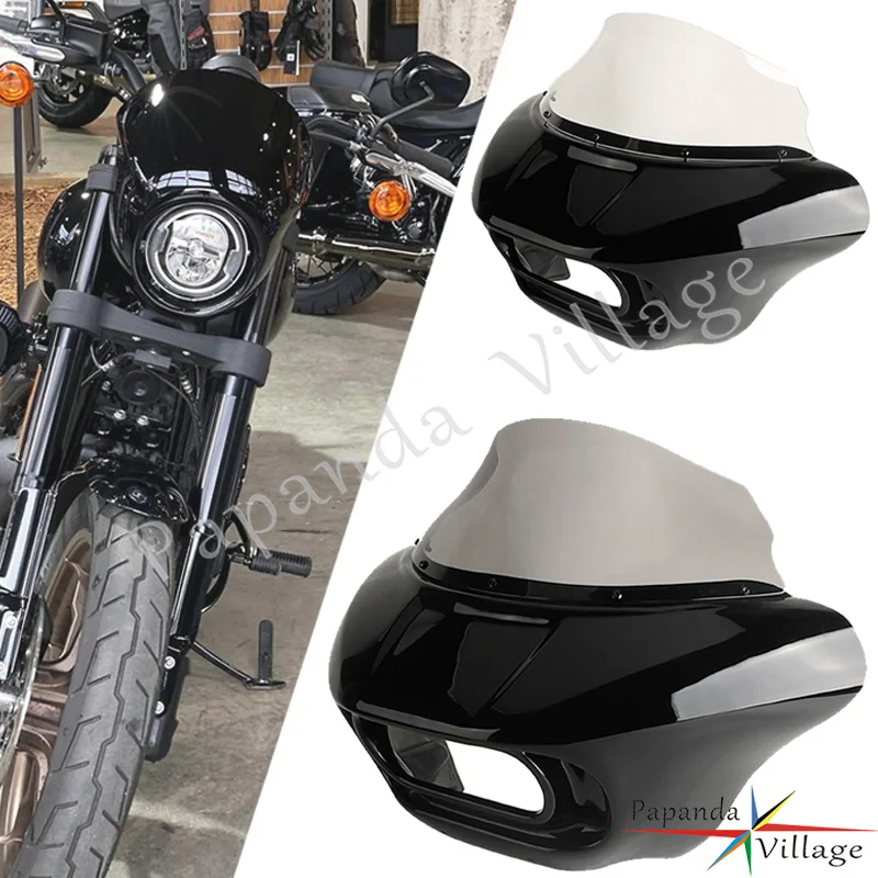 

Обтекатель передней фары в клубном стиле для мотоцикла Baja LP4, светодиодный светильник для Harley Softail Low Rider S 114 117 FXLRS 20-2025