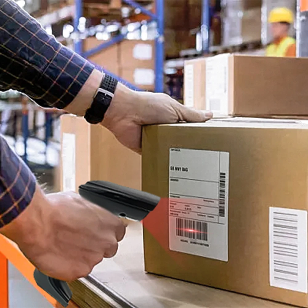 

710C Ultra Long USB Laser 1D Barcode Scanner IP65 Wired Plug & Play Reader Fast & Accurate Scanning In Stock Upgraded Models