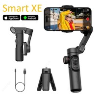 #Folding Handheld Gimbal Smart XE 3-Axis Phone Gimbal Stabilizer With Focus Wheel for iOS Android iPhone 16-12 Vlog Stabilizer