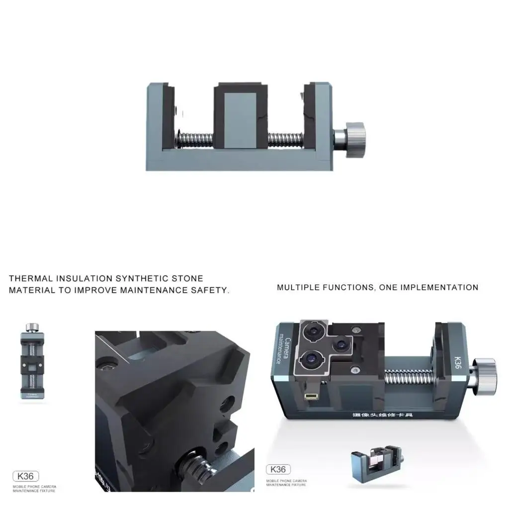 

R53C Universally Adjustable Camera Repair Fixture Remover Aluminum Support Holder Cellphone Maintenance