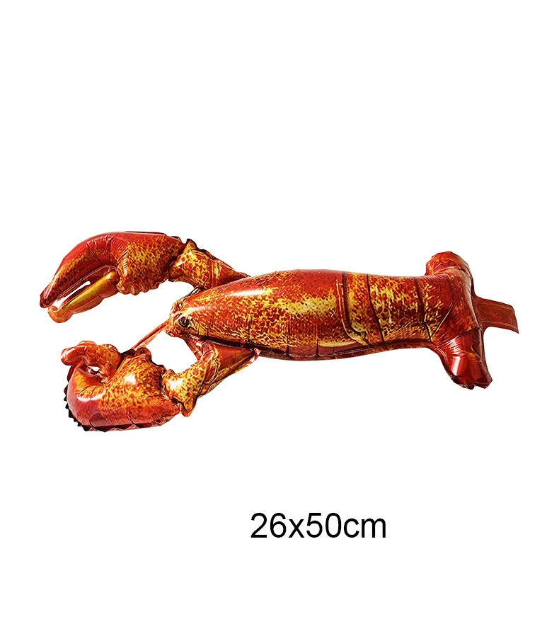 4/12 個魚エビバルーン鯉形男の子女の子釣りテーマパーティー誕生日パーティーベビーシャワーの装飾用品偽の魚の小道具