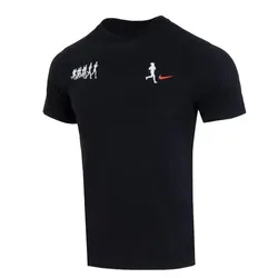 Original New Arrival NIKE  AS M NK DF TEE RUN ENERGY Men's T-shirts short sleeve Sportswear