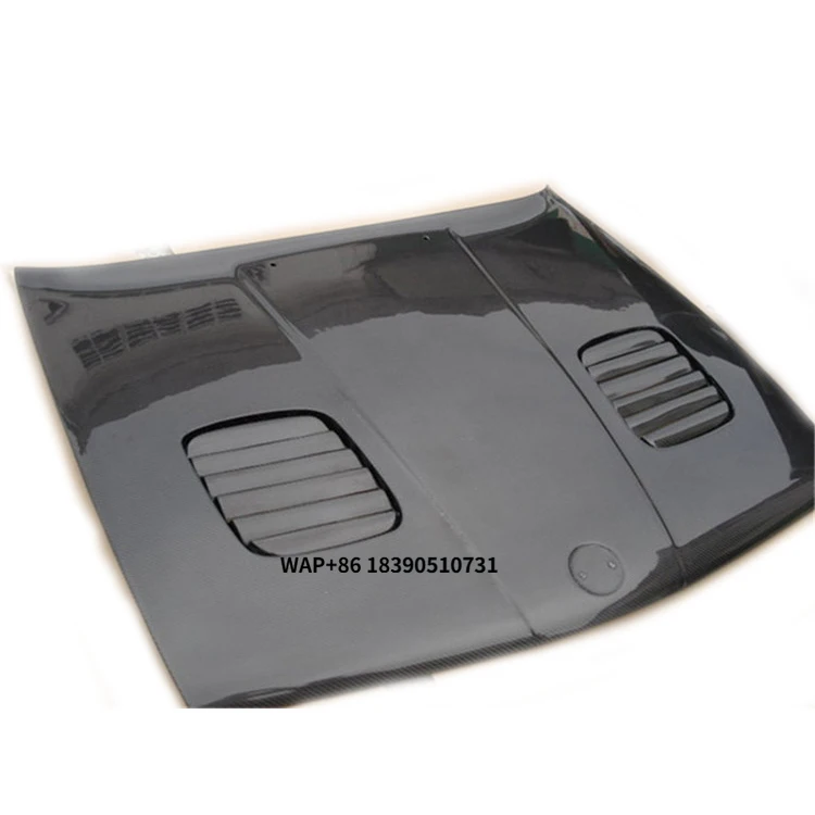 

For E30 M3 Style Carbon Fiber Hood Bonnet Car Engine Cover Bodykit