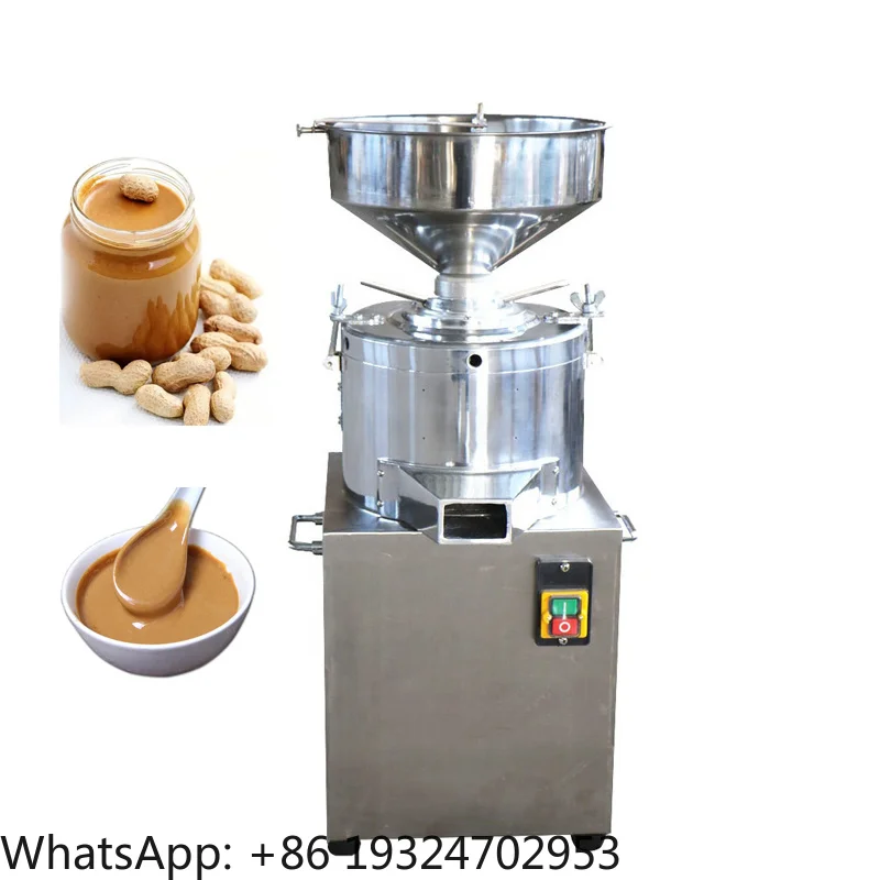 Commercial Sesame Sauce Maker Peanut Butter Miller Soybean Paste Colloidal Grinder Jam Making Machine