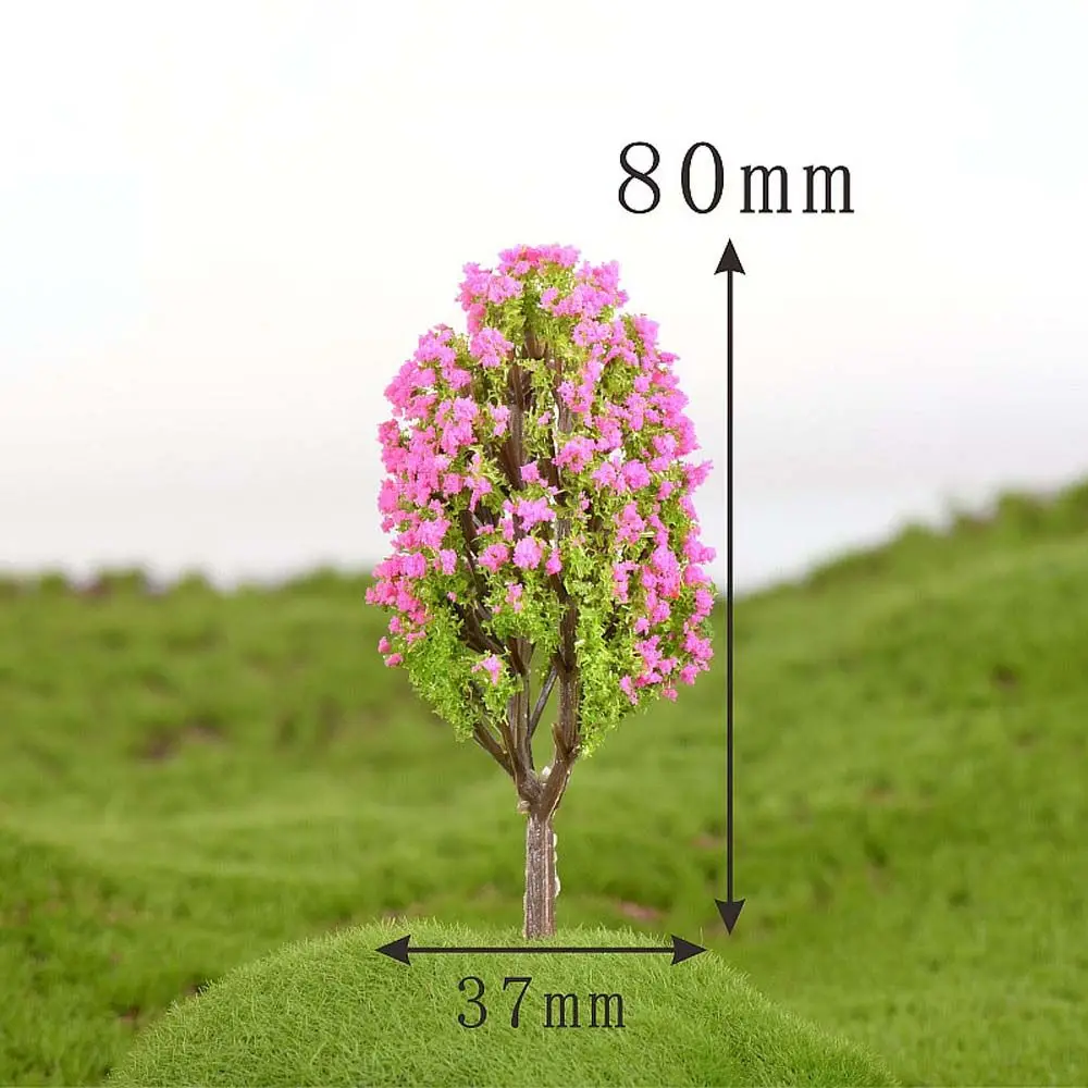 

Garden Plastic Plants Accessories Crafts Fairy Miniatures Terrarium Landscaping Simulation Tree