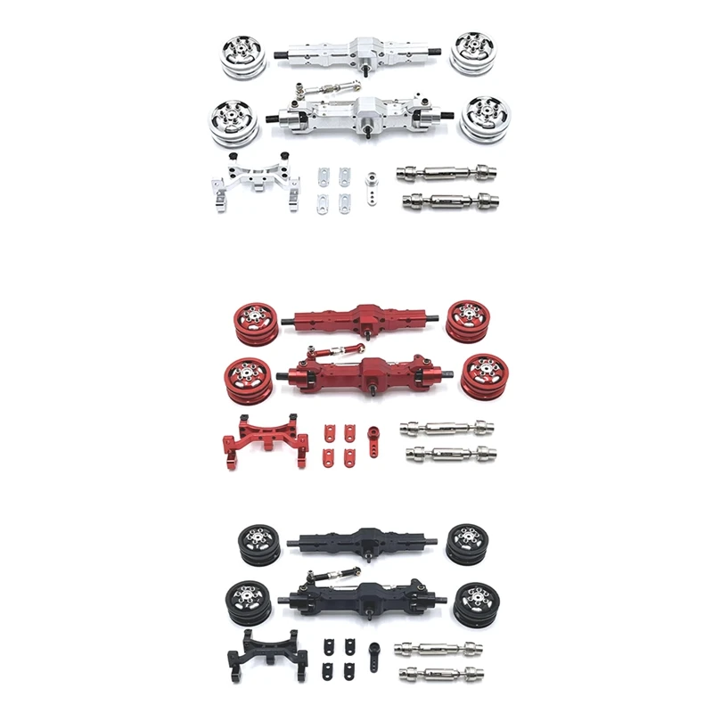 Voor Wpl C74 1/10 Rc Auto Onderdelen Metalen Upgrade As Servo Stoel Naaf Aandrijfas