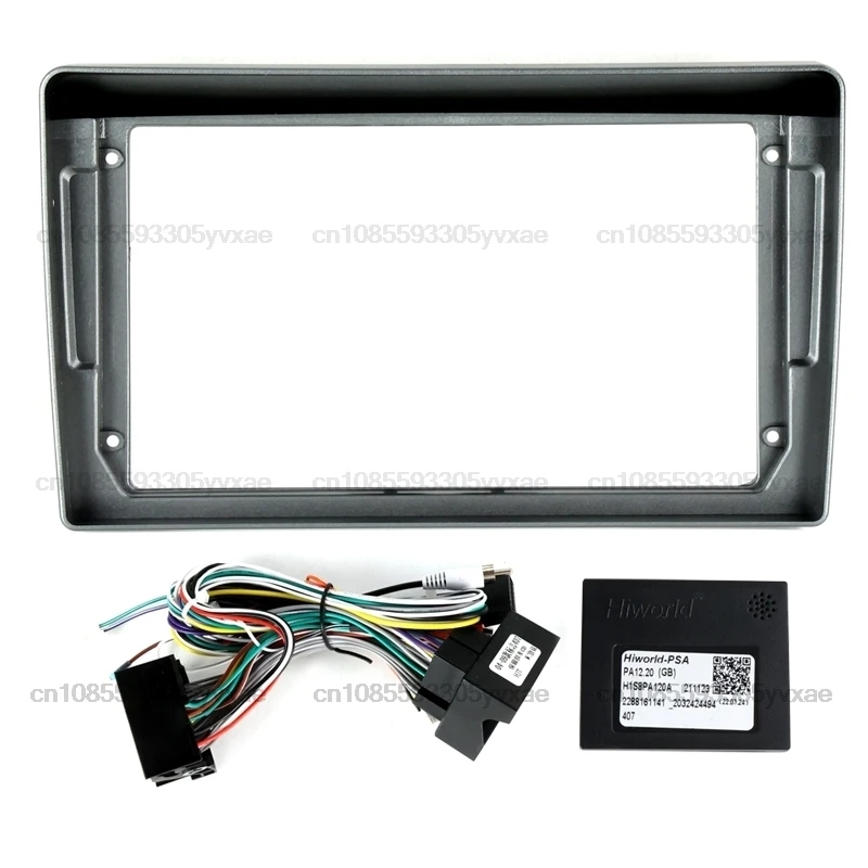 Car Radio Fascia for Peugeot 407 2004 05 06 7-2008 DVD Stereo Frame Board Adapter Mount Dashboard Mount Bezel Trim Kit android