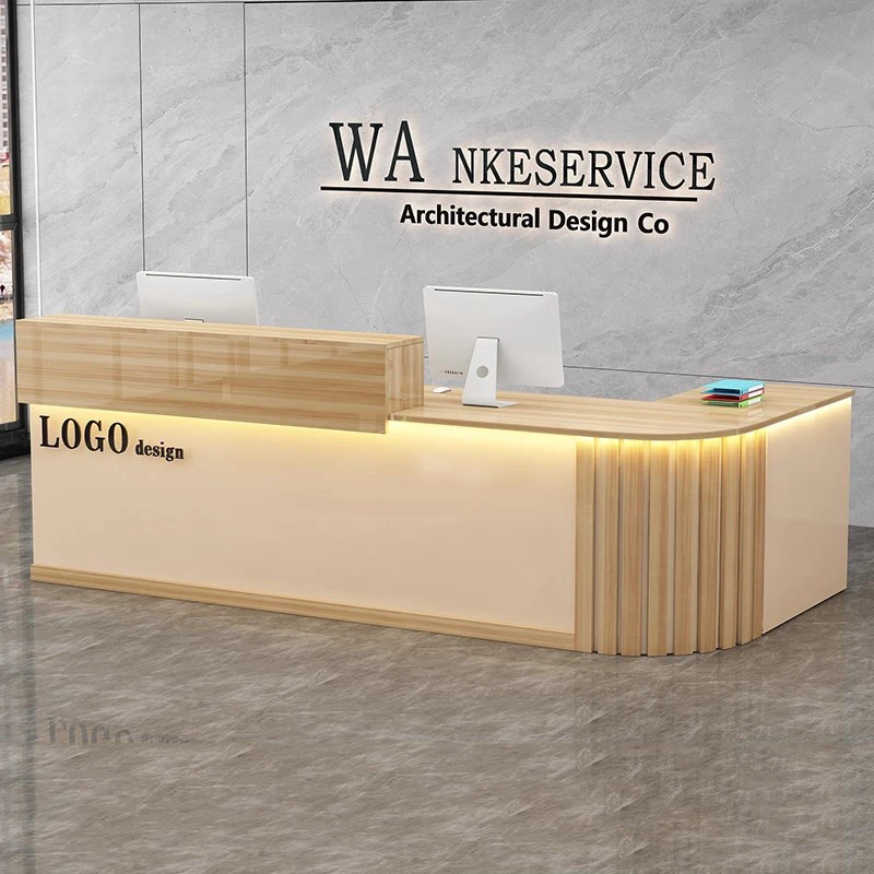 

Luxury Modern Reception Desks Shop Beauty Bar Hotel Restaurant Executive Display Reception Desks Design Bureau Lounge Furniture