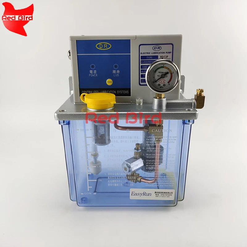 

Intermittent Gear Pump AC220V BT-C2-3L Electric Oil Pump Volume Type Resistance Type Thin Oil Lubrication Pump