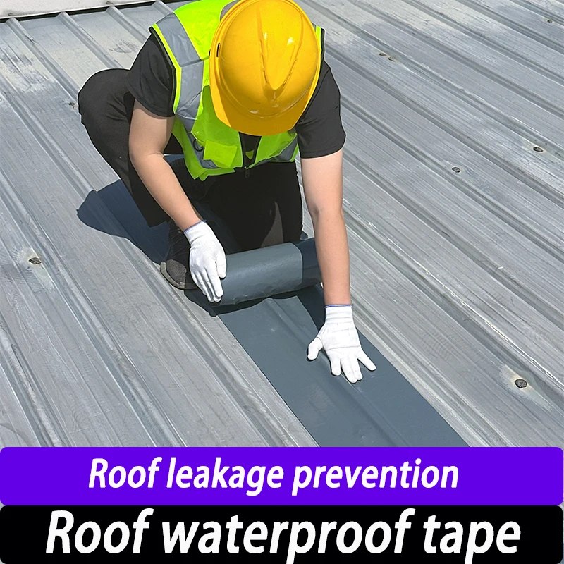 Waterproof Tape, Roof Waterproof Tape, Iron Sheet and RV Roof Leak-Proof Sealant, Metal Surface Waterproof, Waterproof Film