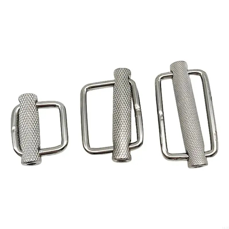 

U1JC Stainless Steel Belt Retainer Stoppers Webbings Harness Belt Retainer Stoppers Diving Weight Belt Slide Stoppers Keeper