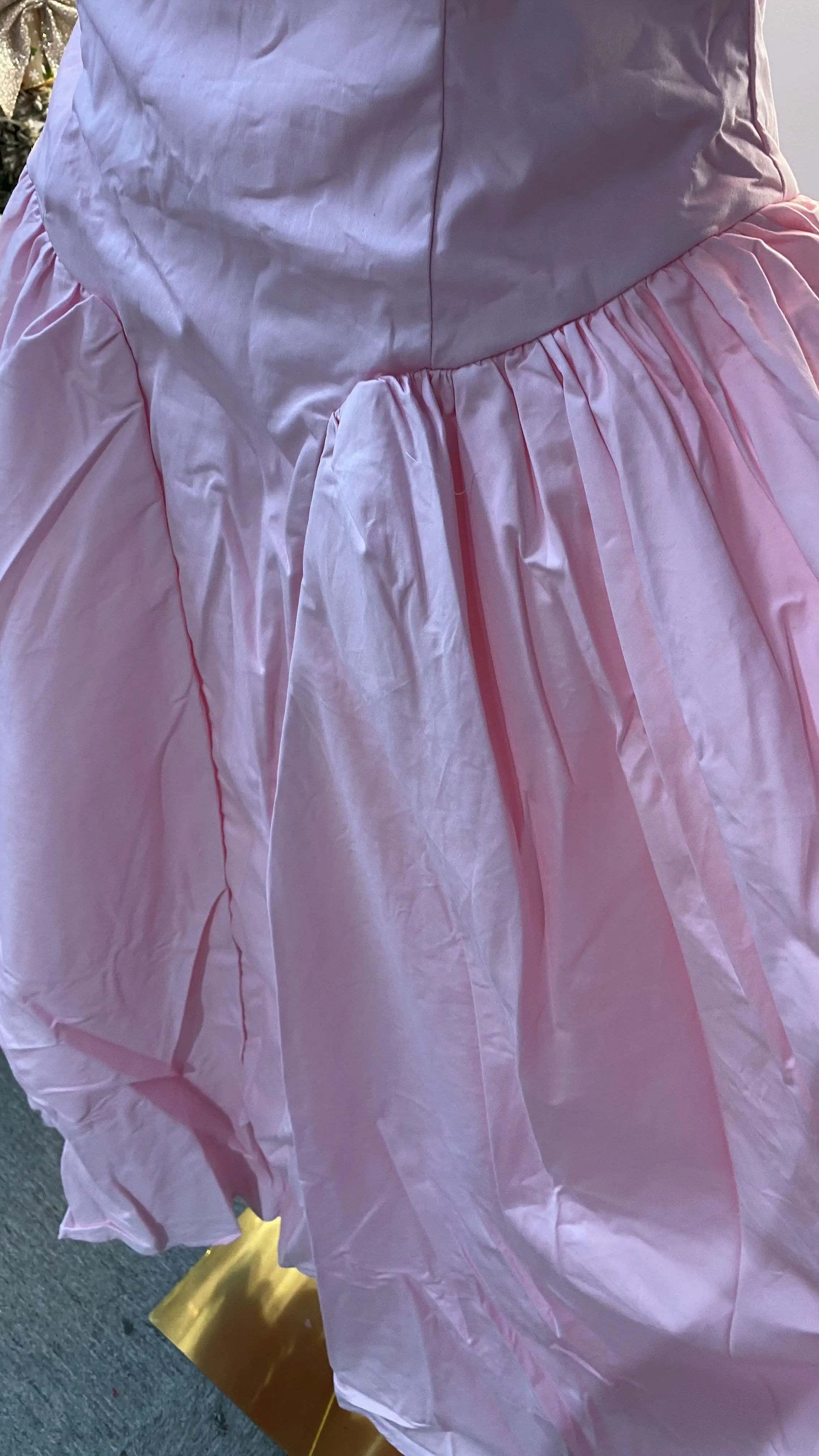 2025, Frühling und Sommer, süßer langer Rock für Damen, Damen-Design, modisch, schulterfrei, schräger Hals, hohe Taille, schlank, elegant, GZMM415