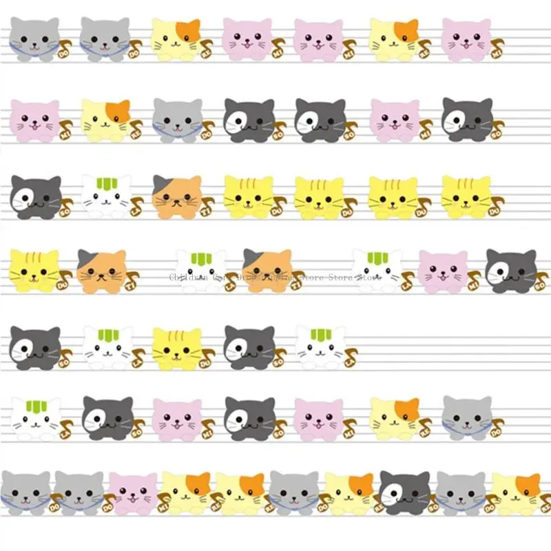 シリコン猫を照らす楽器8ピース家族遊びのためのサウンドエフェクトでおもちゃを学ぶ